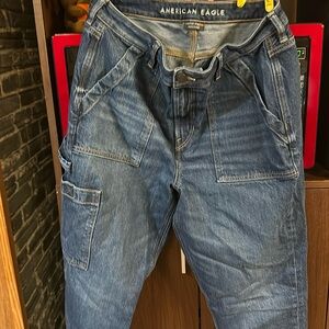 American Eagle carpenter jeans in size 12.  These are brand new without tags